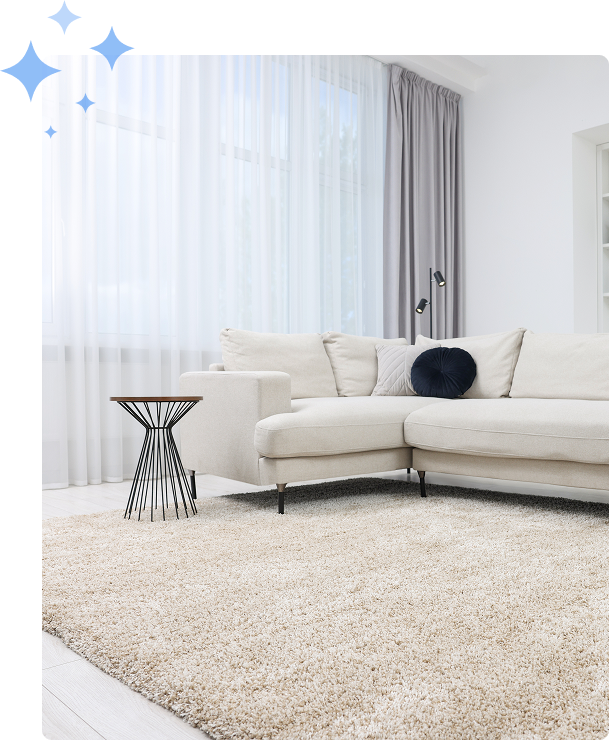 Modern living room with beige furniture.